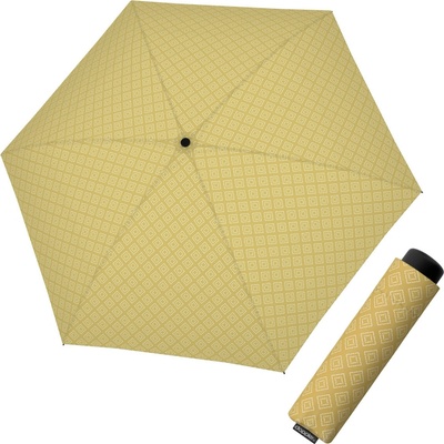 Doppler Fiber Havanna Calm skládací deštník Yellow – Zboží Mobilmania