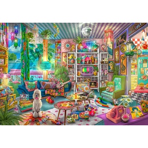 Bluebird Puzzle - Puzzle Stewart: Kitschy Cute Collector - 1 000 piese