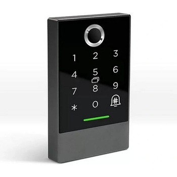 TTLock Смарт контролер с четец Mifare , клавиатура, пръстов отпечатък , водоустойчив ASD K3F (CNL0102)