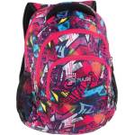 PULSE Ученическа раница Teens Pink Graffiti, многоцветна на Pulse