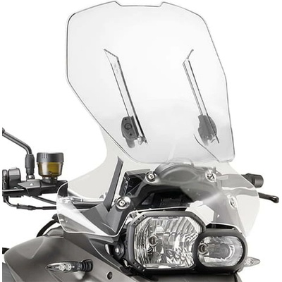 KAPPA plexi štít BMW F 700 GS 13-17 s regulací AIRFLOW průhledný ( výška 53cm X šířka 51cm)