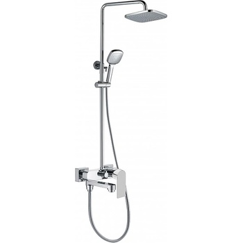 Inter Ceramic ТРЪБНО ОКАЧВАНЕ СЪС СТАЦ. И ПОДВИЖЕН ДУШ И СМЕСИТЕЛ ЕЛМИРА 6505*** (ict 6505)