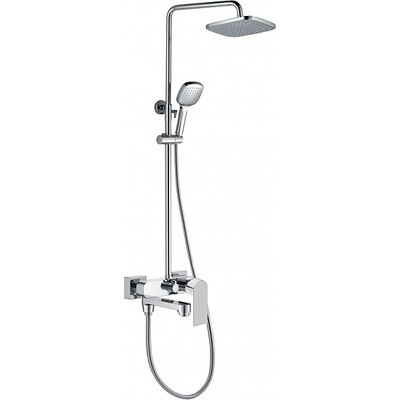 Inter Ceramic ТРЪБНО ОКАЧВАНЕ СЪС СТАЦ. И ПОДВИЖЕН ДУШ И СМЕСИТЕЛ ЕЛМИРА 6505*** (ict 6505)