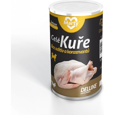 Marty DeLuxe Adult ze 100% masa celá 3/4 kuřete 800 g