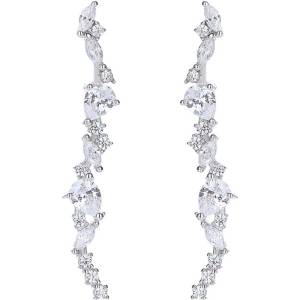 Silenti Jewelry Сребърни обеци "Подход