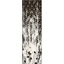 Dywany Łuszczów Gloss 409A 82 3D cubes black/gold/grey Černobílá