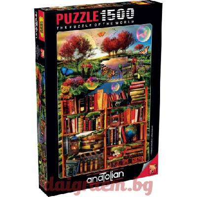 Anatolian Пъзел anatolian 4571 - 1500 части - Въображение чрез четене (p4571)