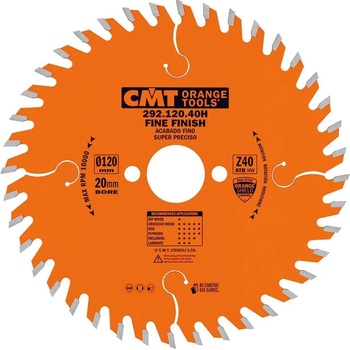 CMT Pílový kotúč pre elektronáradie, finálny rez D160x2,2 d20 Z56 HM C29216056H