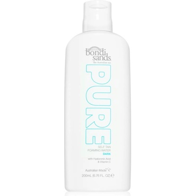 Bondi Sands Pure Self Tan Foaming Water Dark автобронзант-мус с хидратиращ ефект 200ml