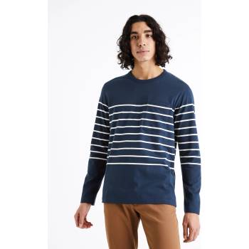 Celio Синя мъжка тениска на райета Celio Veboxmlr Celio | Sin | МЪЖЕ | S