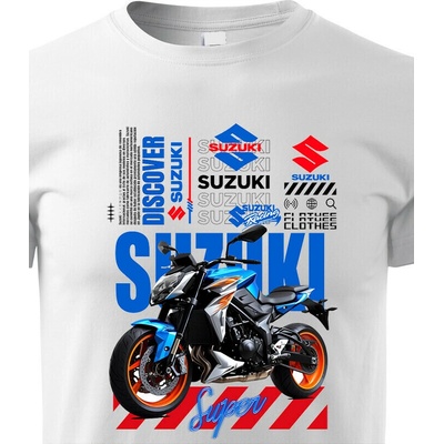 Dětské triko Suzuki Bílá Canvas tričko Bezvatriko.cz 2368