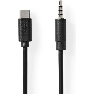 Nedis CCGL65950BK10 USB-C (USB C) щепсел - 3, 5 мм стерео жак | 1, 00 м (CCGL65950BK10)