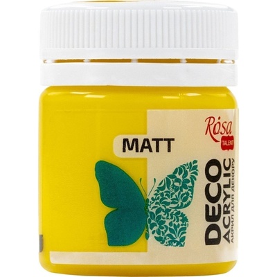Rosa Talent АКРИЛНА боя Yellow (03) Mat 20 ml 1 бр (20003)