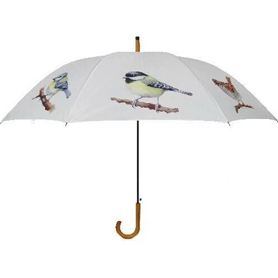 Esschert Design deštník WATERCOLOR BIRDS, ptáčci