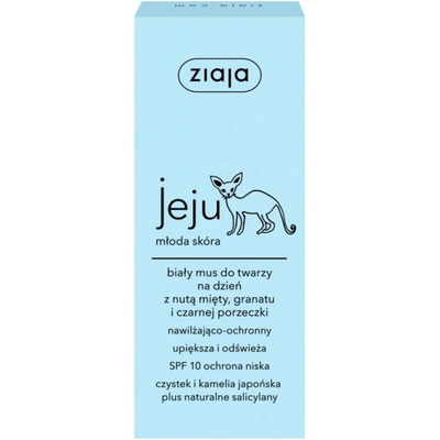Ziaja Jeju SPF 10 Pleťová krémová pena na tvár 50 ml