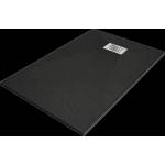 Mexen Hugo правоъгълна душ кабина SMC 130 x 90 см, черна, инокс капачка - 42709013-X (42709013-X)