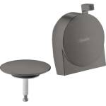 Hansgrohe Exafill S - Горна част на смесителя за вана, матиран черен хром 58117340 (58117340)