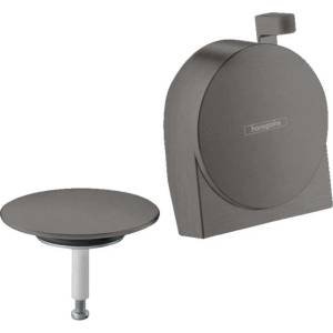 Hansgrohe Exafill S - Горна част на смесителя за вана, матиран черен хром 58117340 (58117340)