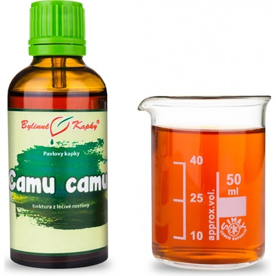 Bylinné kapky Pavlovy bylinné kapky Camu camu přírodní kyselina askorbová tinktura 50 ml