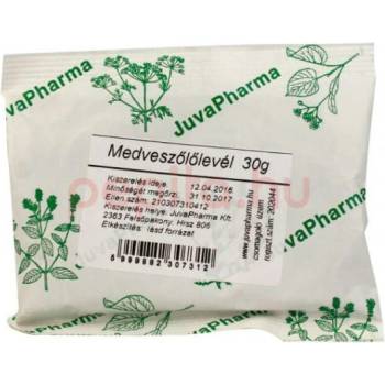 JuvaPharma čaj Medvedica lekárska list 30 g