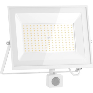 Mexen Luxpro+ LED прожектор с датчик за движение, 100W, Студено - 6500K, 11000 lm, бял (L236-100-65-20)