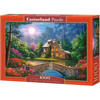 Castorland Пъзел Castorland от 1000 части - Къщичка на лунна светлина (C-104208-2)