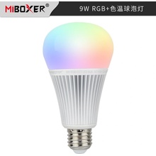 MiBoxer FUT012 Smart LED žiarovka E27, 9W, RGB+CCT, RF 2,4GHz
