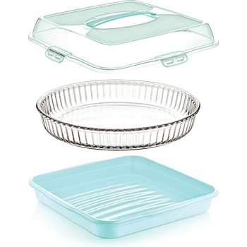 Image 1 of DUNYA DUNYA-Квадратна кутия за торта 36x36xh10cm (30308) (0151394)