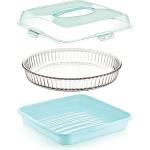 Dünya Plastik DUNYA-Квадратна кутия за торта 36x36xh10cm (30308) (0151394)