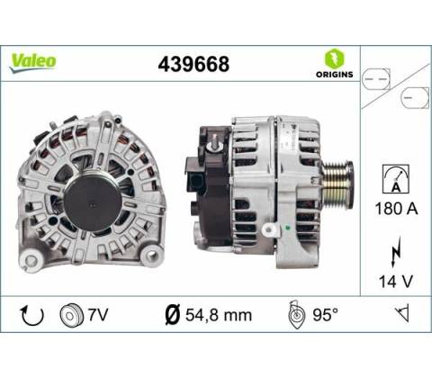Alternátor VALEO 439668