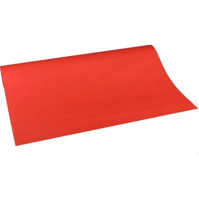Vlnitý aranžovací papír 50cm x 10m 22 červená