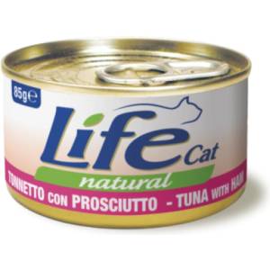 Life Pet Care Life Cat Natural Tuna & Ham - с риба тон и прошуто 85 гр ZOO55300