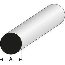 Raboesch profil ASA guľatý 1.5x1000 mm