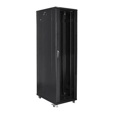Lanberg rack cabinet 19" free-standing 47U / 800x1000 self-assembly flat pack, black (FF01-8047-12B)
