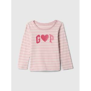 GAP Детска тениска с логото на GAP GAP | Rozov | Момичешки | 80 - zoot - 34,11 лв