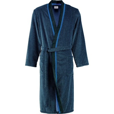 CAWÖ 4839 pánský župan kimono modro-černá
