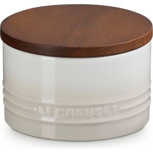 Le Creuset Кухненски буркан за съхранение SIGNATURE 470 мл, MERINGUE, керамика с глазура, Le Creuset (LECR70819477160099)