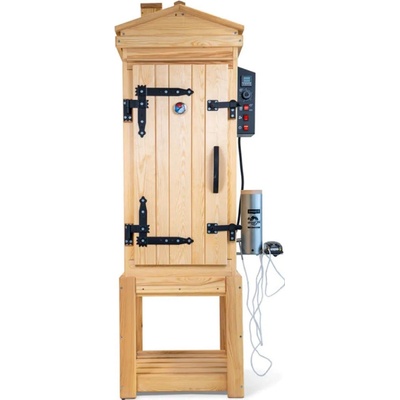 Jelux Elektrická dřevěná udírna 220 l z borovice 105×50×50 cm