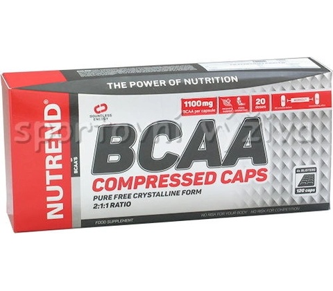 NUTREND BCAA Compressed 120 kapsúl