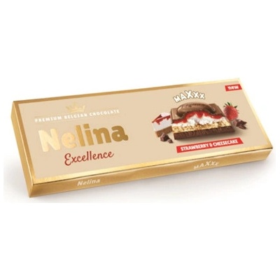 Nelina Maxi čokoláda jahoda cheesecake 270 g