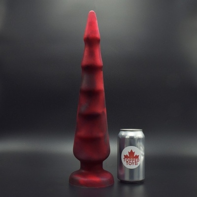 Topped Toys Spike 105 prémiové silikonové dildo 38 x 8,4 cm