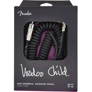 Fender Hendrix Voodoo Child 9 m Директен - Ъглов Инструментален кабел (0990823003)