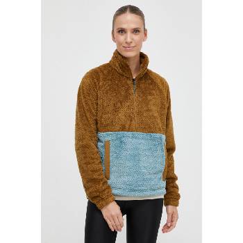 Marmot Спортен суичър Marmot Homestead Fleece в кафяво с десен (M13227)