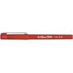 Artline Fineliner 200 Финелайнер 0.4 червен (EK-200 RED)