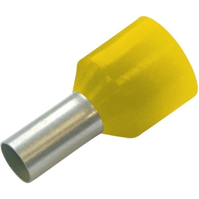 270910 Dutinka izolovaná odolná proti zkratu 6 mm2, 12 mm, žlutá, Haupa