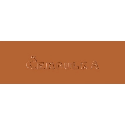 Zdrhovadlo zip plastový 16cm nedělitelný šíře 3mm červenohnědá