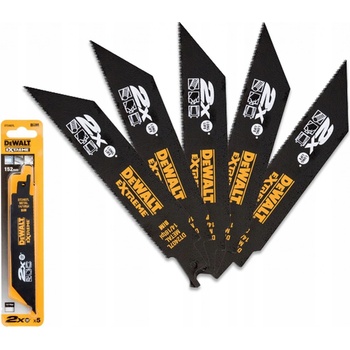 DeWALT DT2407L pilový list 152 mm na rychlé řezy kovu 5ks