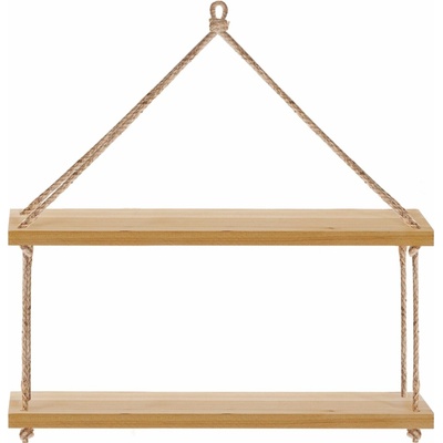 Tutumi, nástenná polička 50x15 cm 322121 borovica HOM-06808
