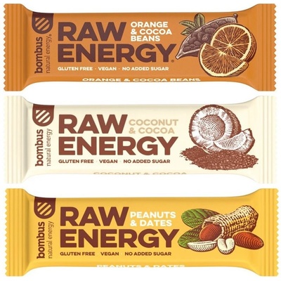 Bombus Raw Energy 3 x 50 g