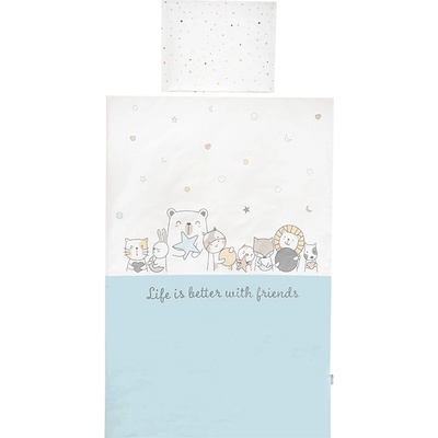 Lorelli СЕТ cosy 3 ЧАСТИ РАНФОРС happy friends СИНЬО (10420016402)